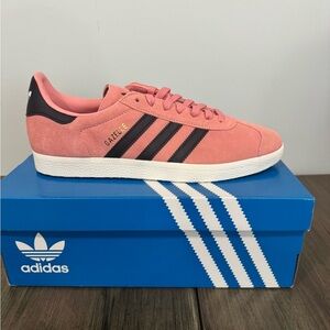 Adidas Gazelle Glow Pink Aurora Black Mens shoes